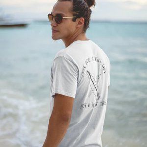 Here For A Good Time, Not A Long Time, Cotton Short Sleeve Shirt